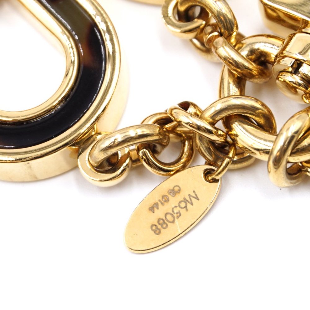 Resin Lock and Key Monogram Key Ring Chain Charm - Picture 7 of 8